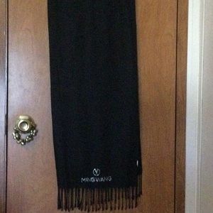 Ming Wang Scarf with Sequins